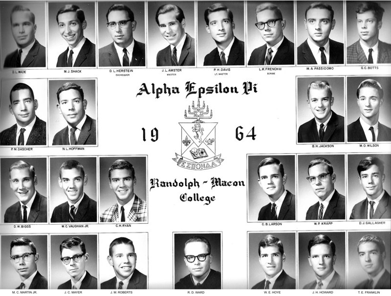 AEPi Rho Mu 1964