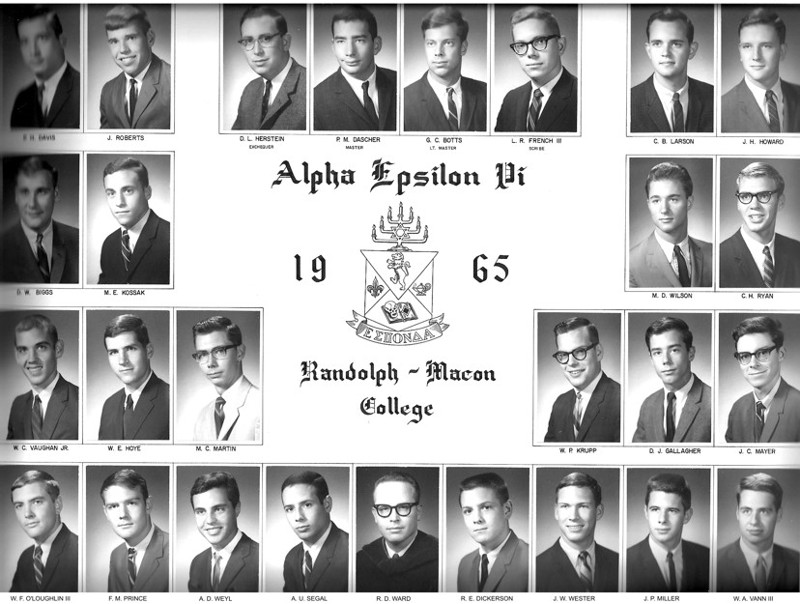 AEPi Rho Mu 1965