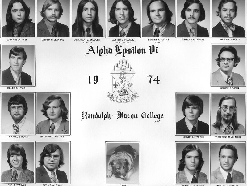 AEPi Rho Mu 1974